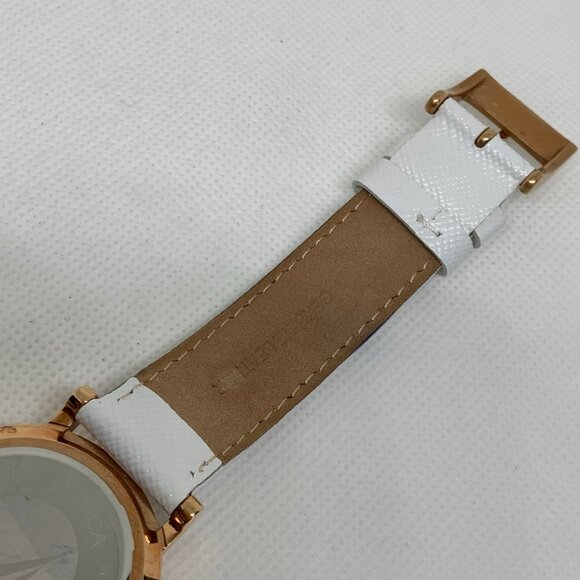 Nautica Porthole women watch NAPPRH009 rose gold tone 35mm stainless running - Picture 7 of 8